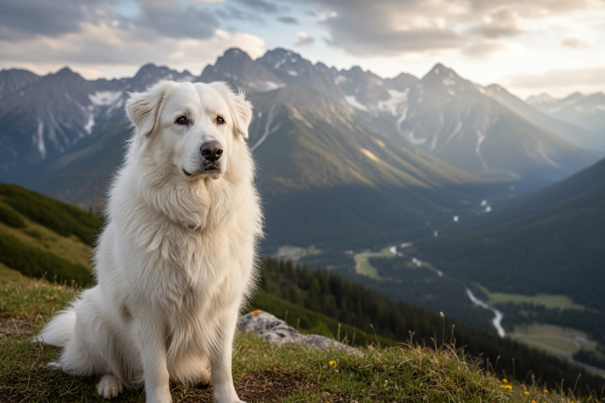 🐕 Berger des Tatras Senior : La Sagesse Blanche des Carpates