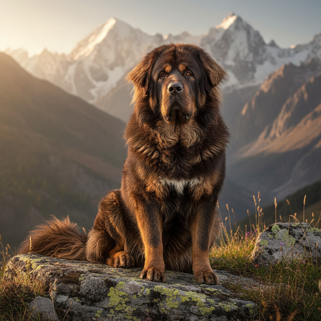 🐕 Dogue du Tibet Adulte : Majesté et Puissance du Gardien Sacré