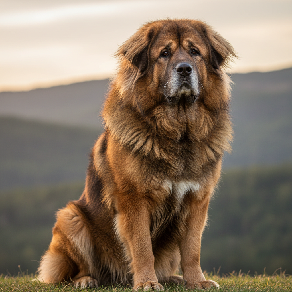 🐕 Dogue du Tibet Senior : La Sagesse d'un Vieux Monarque