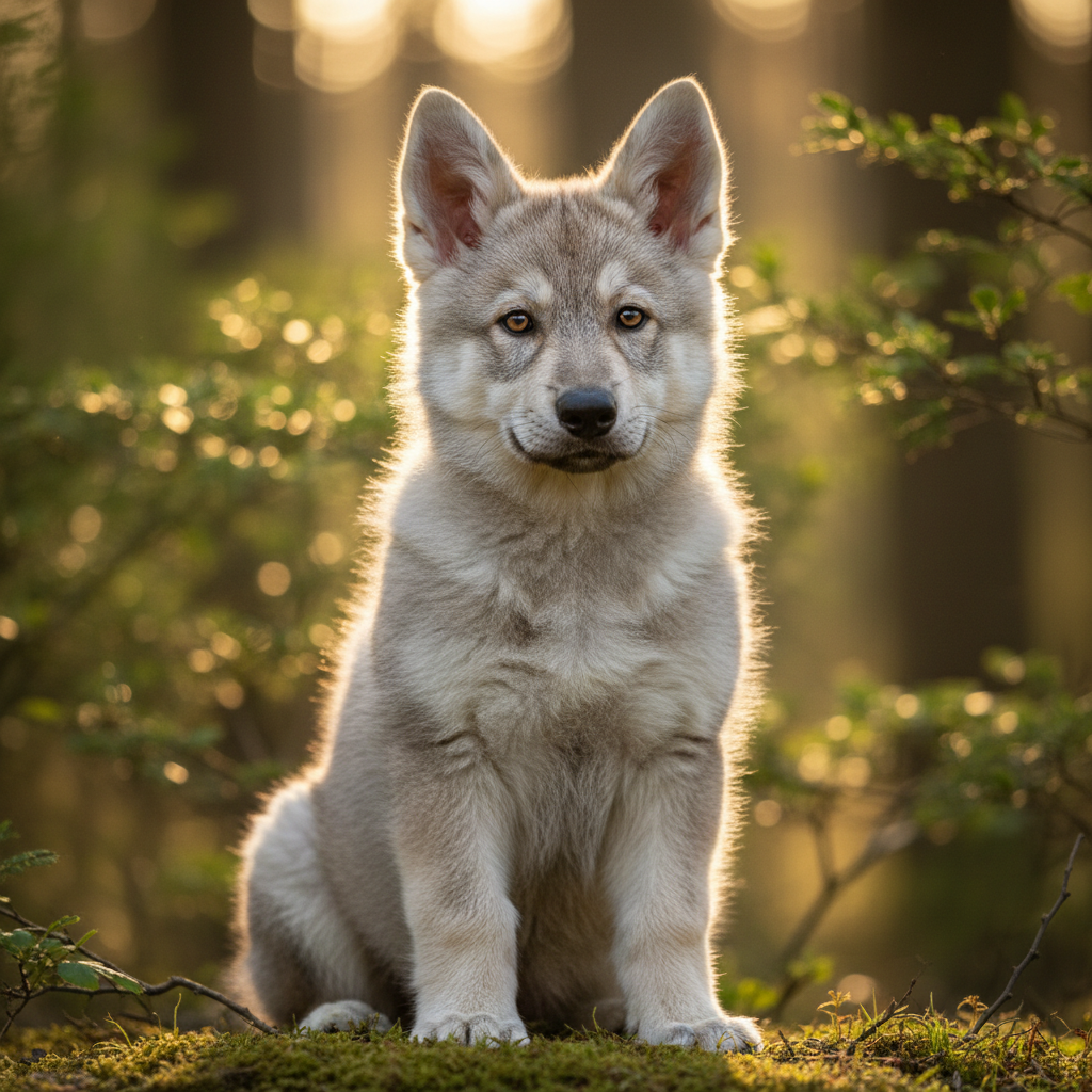 🐕 Le Chiot Chien-Loup Tchécoslovaque : L'éveil d'une légende sauvage