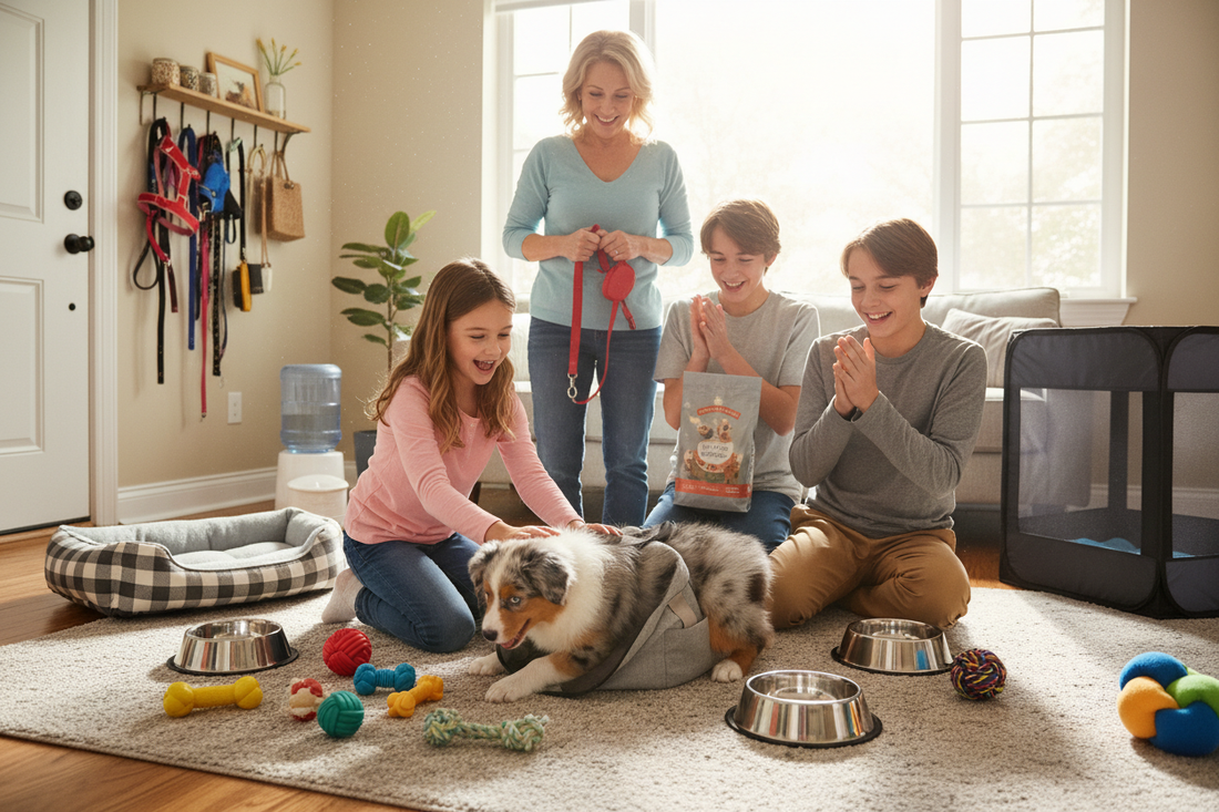 Le guide pour accueillir un chiot à la maison