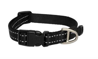 Rogz For Dogs – Collier pour chien – Snake Utility Noir – Taille M - Caractéristiques