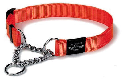 Rogz For Dogs – Collier pour chien – Semi-étrangleur Lumberjack Utility Orange – Taille XL - Caractéristiques