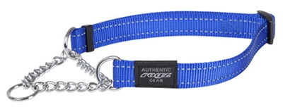 Rogz For Dogs – Collier pour chien – Semi-étrangleur Fanbelt Utility Bleu – Taille L - Caractéristiques