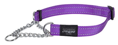 Rogz For Dogs – Collier pour chien – Semi-étrangleur Fanbelt Utility Violet – Taille L - Caractéristiques