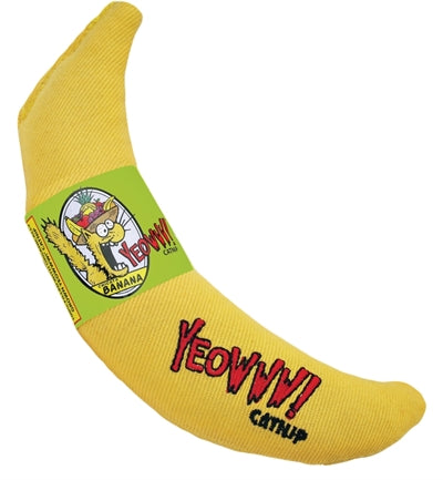 Yeowww – Jouet pour chat – Banane à l'herbe à chat – 18 cm - Caractéristiques