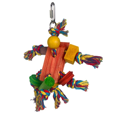 Happy Pet – Jouet pour perroquet – Fiesta – 31 cm - Caractéristiques