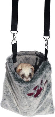 Rosewood – Sac de transport pour rongeur – Sac de transport douillet en peluche – Gris - Caractéristiques