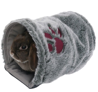 Rosewood – Tunnel pour rongeur – Tunnel Douillet en Peluche – Gris - Caractéristiques