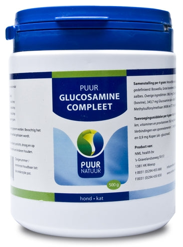 Puur Natuur – Complément alimentaire pour cheval et poney – Glucosamine Extra - Raideur articulaire - Caractéristiques