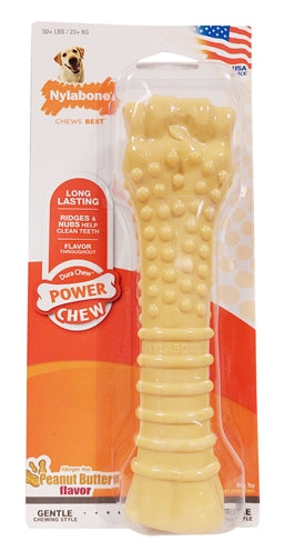 Nylabone Dura Chew Pindakaas Voor Harde Bijters Hypoallergeen Tot 16 Kg
