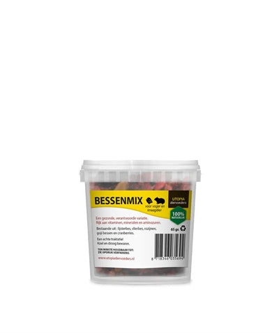 Utopia – Friandises pour rongeur – Mélange de baies – 65 g - Caractéristiques