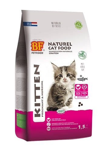 BF Petfood – Croquettes pour chat – Chaton & Femelle Gestante ou Lactante – 1,5 kg - Caractéristiques