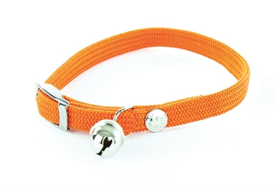 Martin Sellier – Collier pour chat – Orange nylon élastique – 30 x 1 cm - Caractéristiques