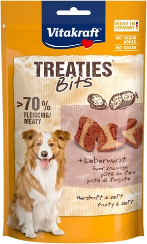 Vitakraft – Friandise pour chien – Treaties Bits Pâté de foie – 120 g - Caractéristiques