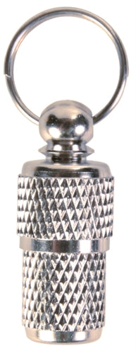 Trixie - Accessoires pour animaux – Tube d'adresse chromé - Caractéristiques