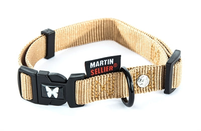 Martin – Accessoire pour chien – Collier Ajustable en Nylon – Beige - Caractéristiques