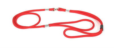 Martin Sellier – Laisse d'exposition pour chien – Laisse de présentation rouge – 7 mm x 120 cm - Caractéristiques
