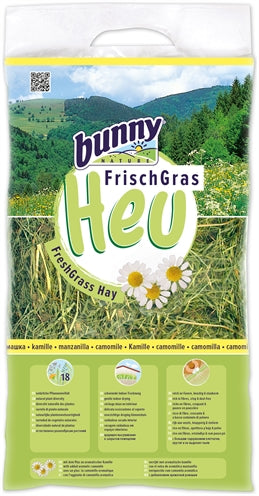 Bunny Nature – Foin pour rongeur – Foin de prairie fraîche & Camomille – 500 g - Caractéristiques