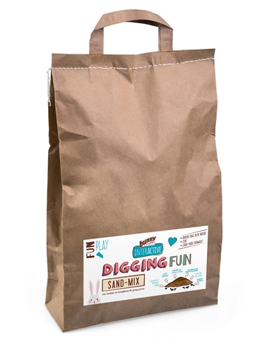 Bunny Nature – Bac a sable pour rongeur – DigginFun Melange de sable pour bac a creuser – 9,7 kg - Caractéristiques