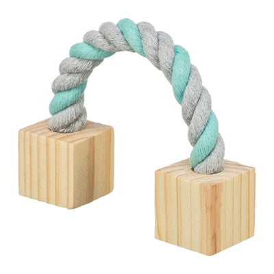 Trixie – Jouet pour rongeur – Corde et blocs en bois – 20 cm - Caractéristiques