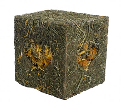 Rosewood – Jouet pour rongeur – Cube à ronger au foin et fleurs – 12,5 cm - Caractéristiques