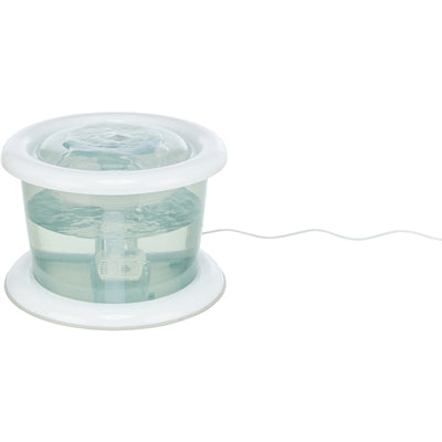 Trixie Drinkfontein Bubble Stream Blauw / Wit