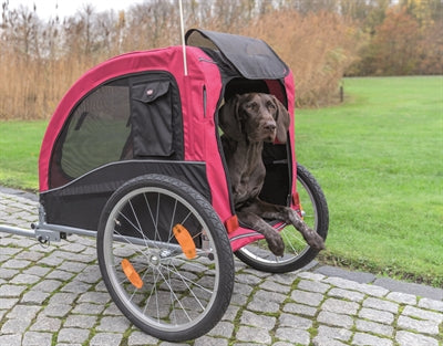 Trixie Hondenfietskar Zwart / Rood 80X75X86 Cm