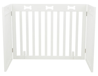 Trixie Hondenhek Afsluithek Wit 3 Panelen 82-124X61 Cm