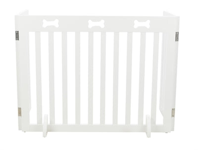 Trixie Hondenhek Afsluithek Wit 3 Panelen 82-124X61 Cm