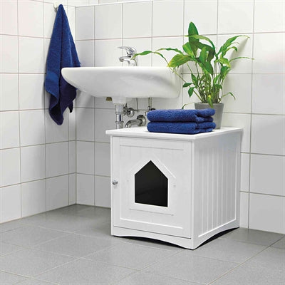 Trixie Kattenmand Huis Wit 51X49X51 Cm