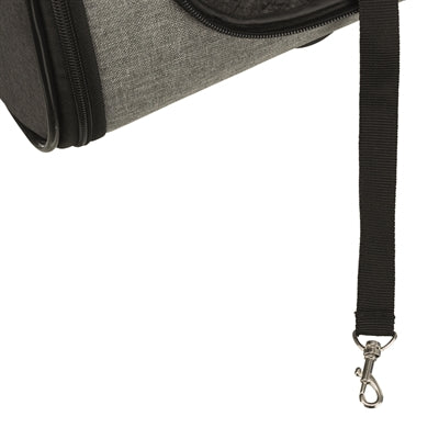 Trixie Reismand Trolley Zwart / Lichtgrijs 67X34X43 Cm