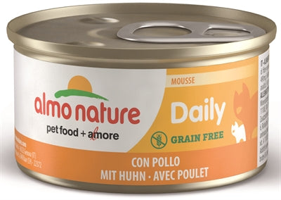 Almo Daily Menu Mousse Met Kip 24X85 Gr