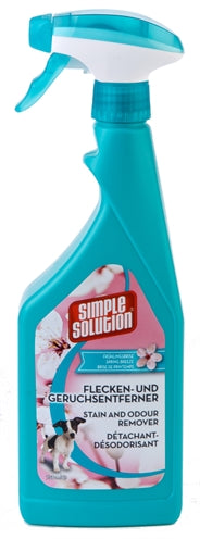 Simple Solution – Accessoire pour chien et chat – Nettoyant taches et odeurs Spring Breeze – 750 ml - Caractéristiques