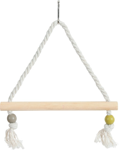 Zolux Schommel Hout Met Touw Assorti 22X1,5X27 Cm