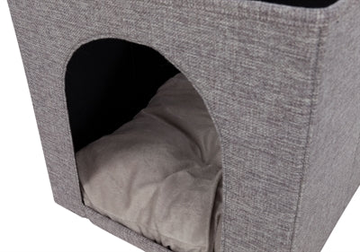 Trixie – Panier pour chat – Maison Igloo Ella – Gris – 37 x 33 x 33 cm - Caractéristiques