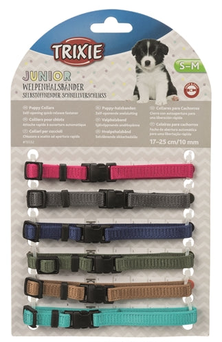 Trixie – Accessoire pour chiot – Sets de Colliers d'Identification Junior – 17-25 cm - Caractéristiques