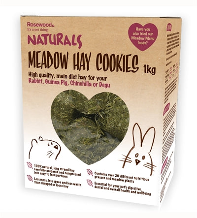 Rosewood Naturals – Biscuits de foin aux herbes – 1 kg - Caractéristiques