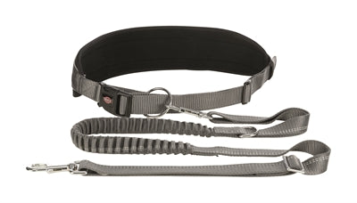 Trixie – Ceinture ventrale avec laisse pour chien – Gris – 75-120 cm - Caractéristiques