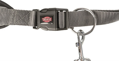 Trixie – Ceinture ventrale avec laisse pour chien – Gris – 75-120 cm - Caractéristiques