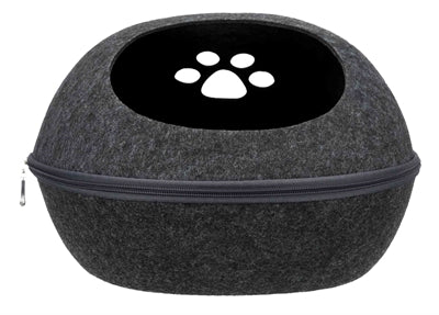 Trixie – iglo pour chat – Relax Liva anthracite – 40x24x47 cm - Caractéristiques