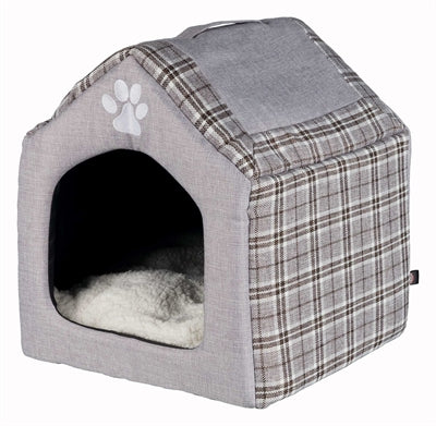 Trixie – iglo pour chien – Silas Gris/Crème – 40x40x45 cm - Caractéristiques