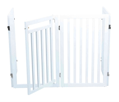 Trixie Hondenhek Met Deur Wit 60-160 X 81 Cm