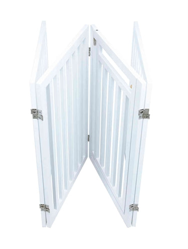 Trixie Hondenhek Met Deur Wit 60-160 X 81 Cm
