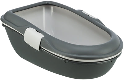 Trixie – Accessoire pour chat – Bac à litière Berto avec tamis – 39x22x59 cm - Caractéristiques