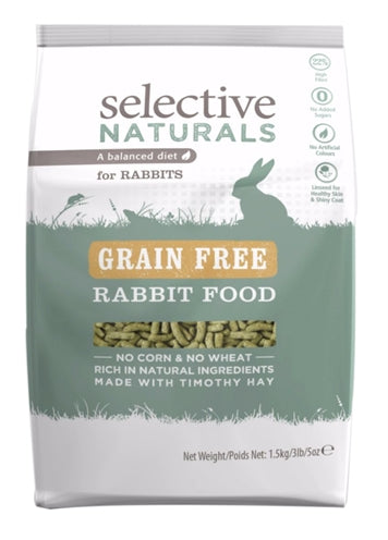 Supreme Science Selective –  Pour Lapin Sans Céréales (Grain Free) – 1,5 kg - Caractéristiques