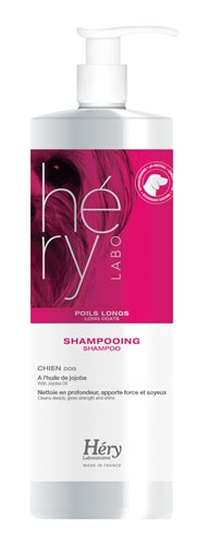 Hery Labo – Shampooing pour chien – Shampooing nourrissant poils longs – 1 litre