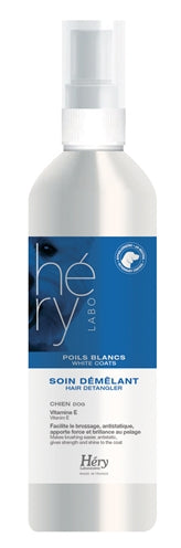 Hery Labo – Soin pour chien – Spray démêlant spécial poils blancs – 200 ml - Caractéristiques