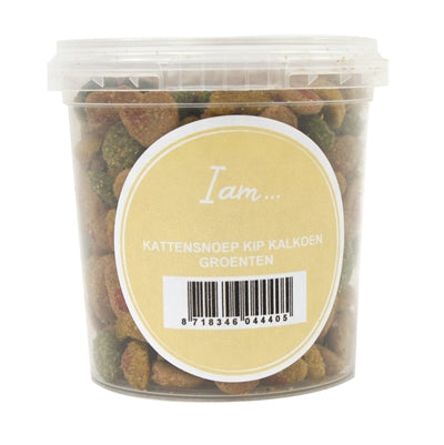 I Am – Friandises pour chat – Bouchée au poulet, à la dinde et aux légumes – 70 g - Caractéristiques