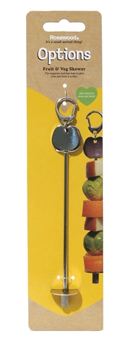 Rosewood – Accessoire pour rongeur – Brochette à Fruits et Légumes en Métal - Caractéristiques